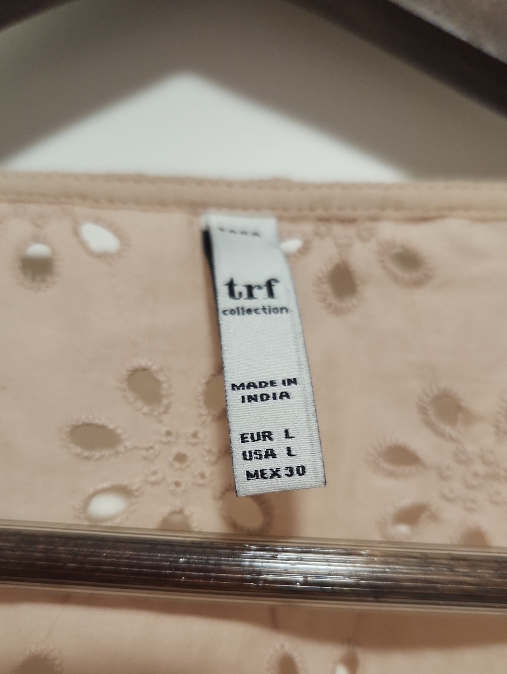 Zara Trf Eyelet Ruffle Top - Picture 7 of 9